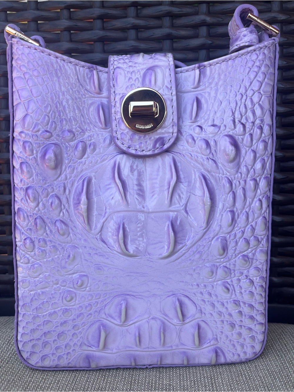 NWT Brahmin Marley in GENTLE LAVENDER Melbourne Crossbody